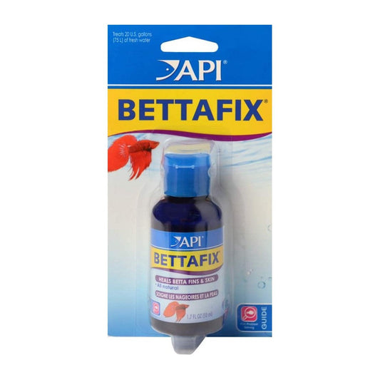 API Bettafix Betta Medication Heals Betta Fins and Skin