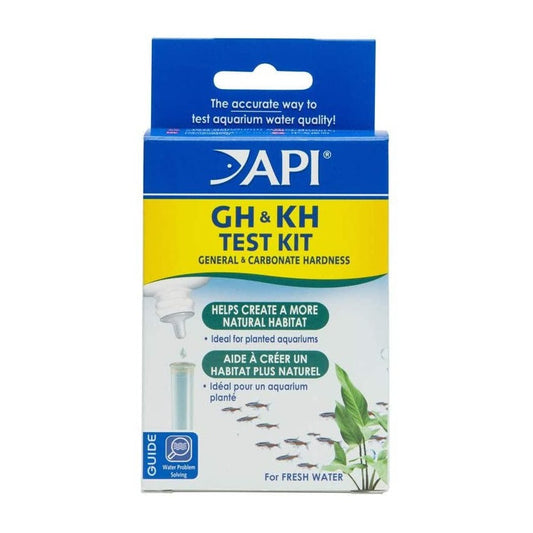 API GH and KH General and Carbonate Hardness Test Kit for Freshwater Aquariums