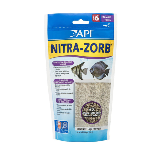 API Nitra-Zorb Removes Aquarium Toxins Size 6