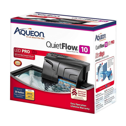 Aqueon QuietFlow LED Pro Aquarium Power Filter