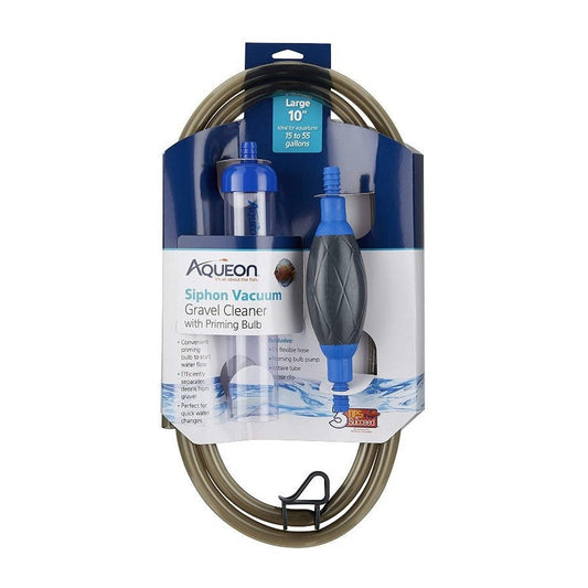 Aqueon Siphon Vacuum Gravel Cleaner with Priming Bulb