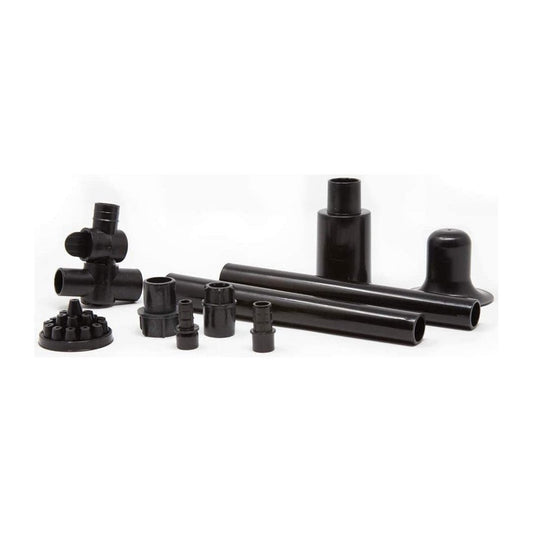Beckett All in One Fountain Head Nozzle Kit for Pond Pumps Black