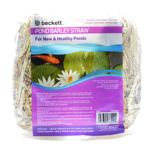 Beckett Barley Straw for New and Healthy Ponds