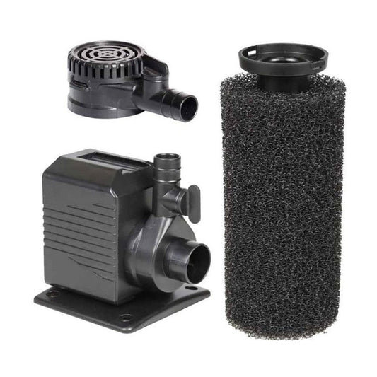Beckett Crystal Pond Dual Purpose Pond and Fountain Pump with Pre-Filter