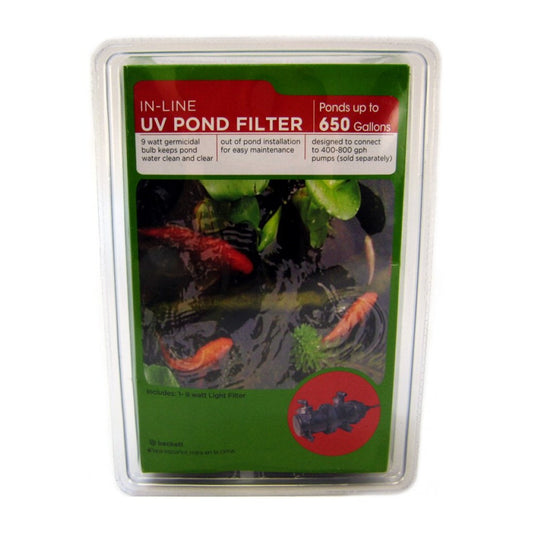 Beckett In-Line UV Clarifier Pond Filter