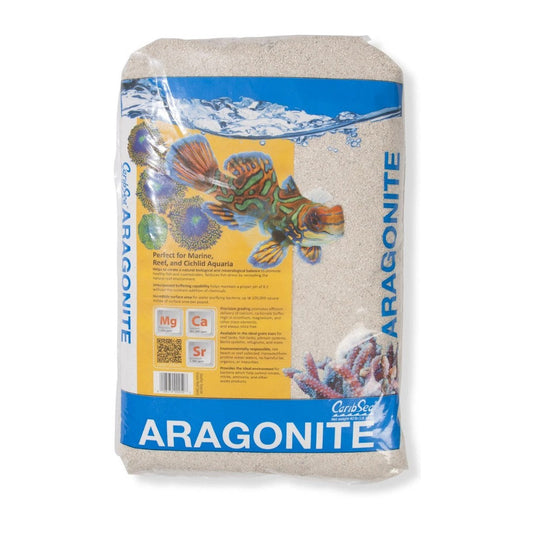 CaribSea Aragonite Special Grade Reef Sand Substrate Perfect for Marine, Reef, and Cichlid Aquaria