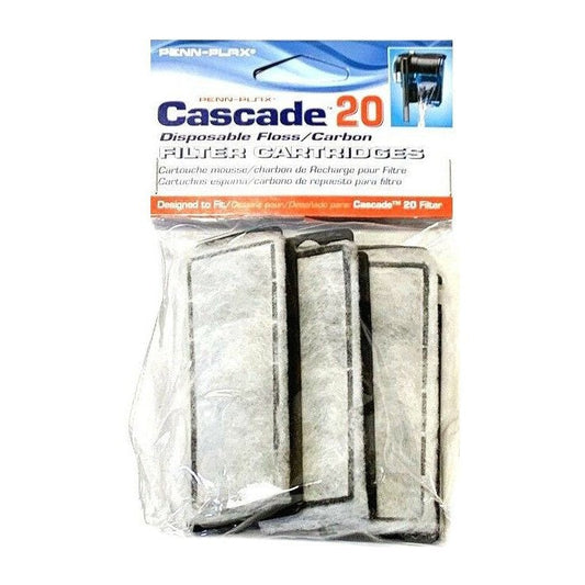 Cascade 20 Power Filter Replacement Carbon Filter Cartridges
