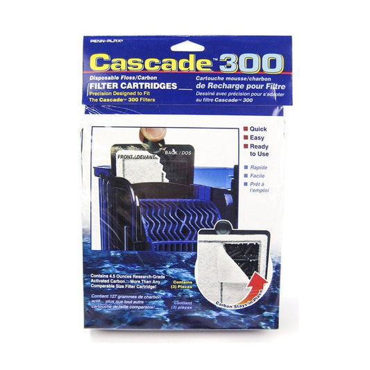Cascade Disposable Floss/Carbon Filter Cartridges for 300 Power Filter
