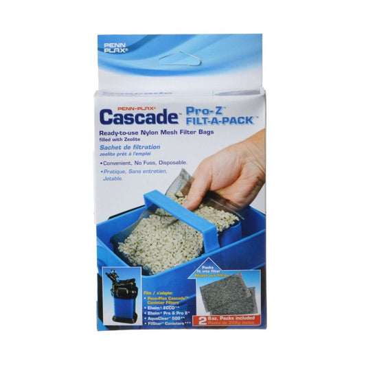 Cascade Pro-Z Filt-A-Pack Nylon Mesh Filter Bags with Zeolite