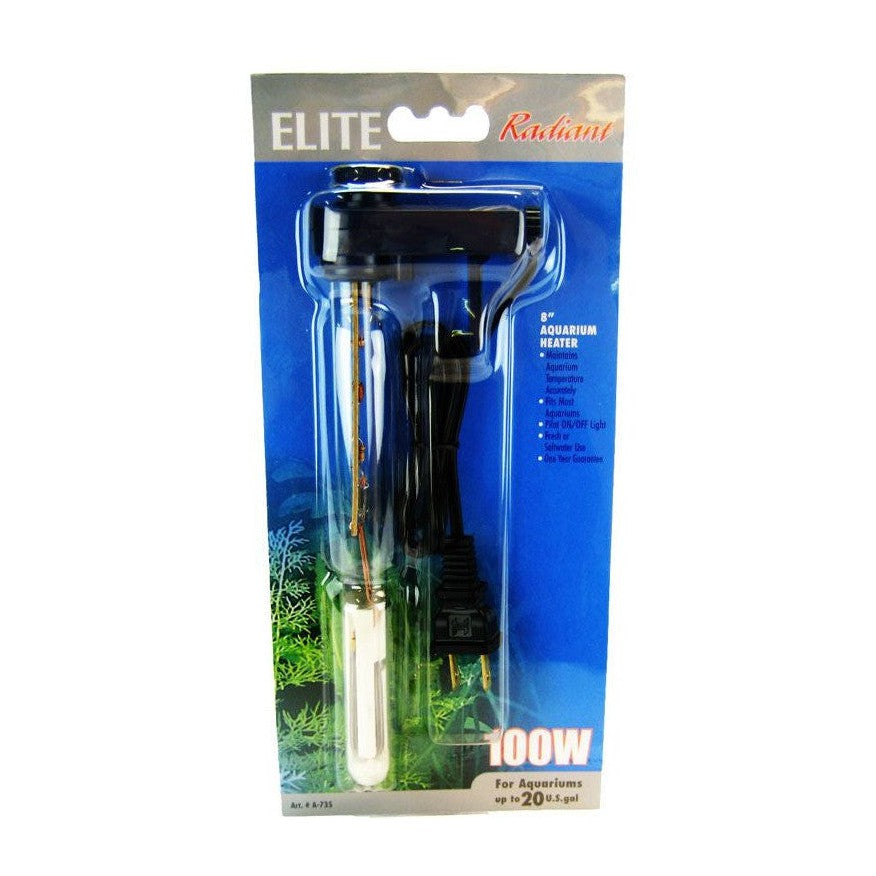 Elite Radiant Aquarium Heater 8" Long