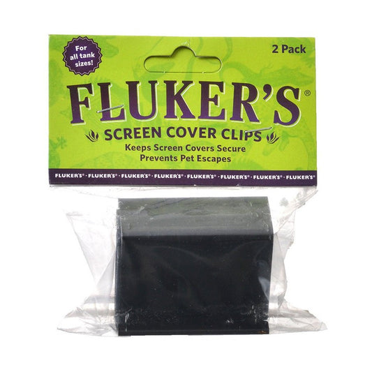 Flukers Screen Cover Clips for All Tank Sizes