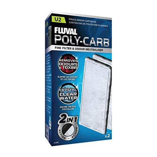 Fluval Underwater Filter Stage 2 Poly/Carbon Cartridges
