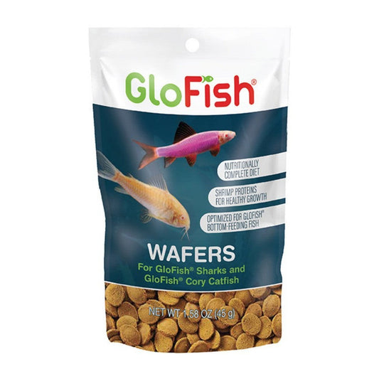 GloFish Cory Wafers Fish Food for GloFish Sharks and Cory Catfish