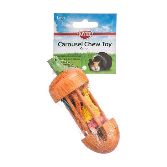 Kaytee Carousel Chew Toy Carrot