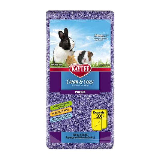 Kaytee Clean and Cozy Small Pet Bedding Purple