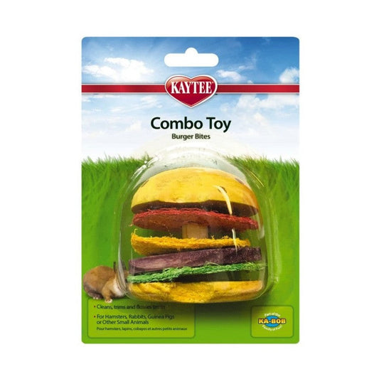 Kaytee Combo Toy Burger Bites