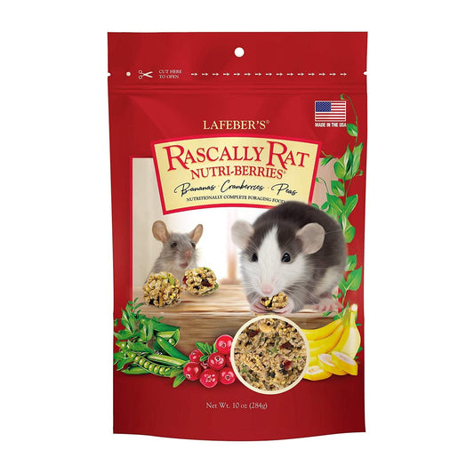 Lafeber Nutritionally Complete Adult Rat Food with Bananas Cranberries and Peas
