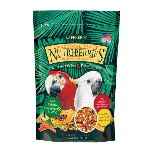 Lafeber Tropical Fruit Nutri-Berries Macaw and Cockatoo Food
