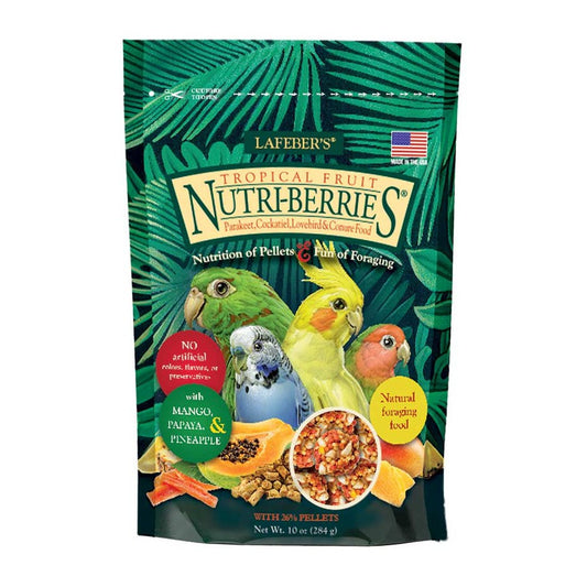 Lafeber Tropical Fruit Nutri-Berries Parakeet, Cockatiel and Conure Food