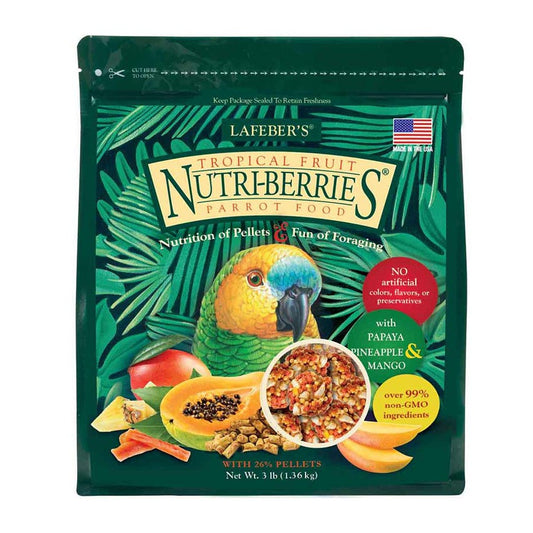 Lafeber Tropical Fruit Nutri-Berries Parrot Food