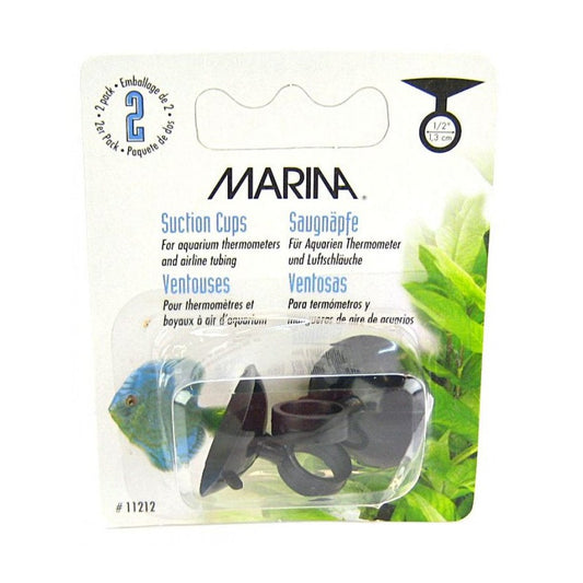 Marina Thermometer and Airline Suction Cups Black