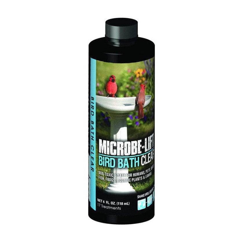 Microbe-Lift Birdbath Clear Non-Toxic and Safe for Humans, Pets, Birds, Fish, Frogs, Plants and Lawns
