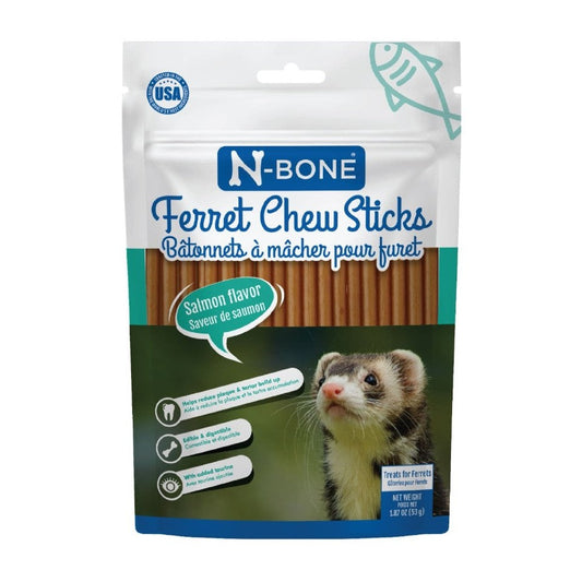 N-Bone Ferret Chew Sticks Salmon Flavor