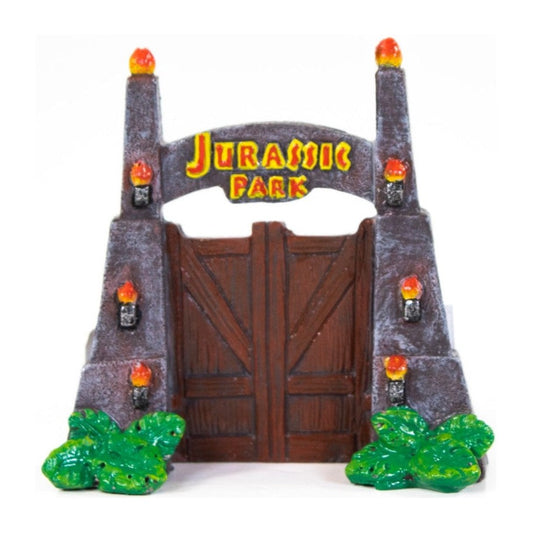 Penn Plax Jurassic Park Mini Gate Aquarium Ornament