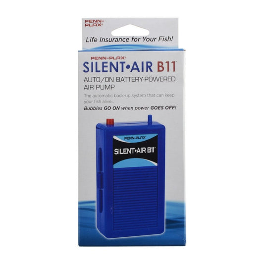 Penn Plax Silent Air B11 Battery Powered Air Pump