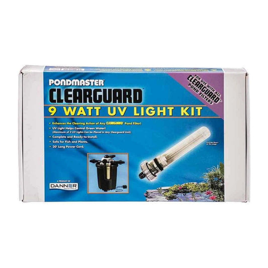 Pondmaster Clearguard Filter 9 Watt UV Clarifier Kit