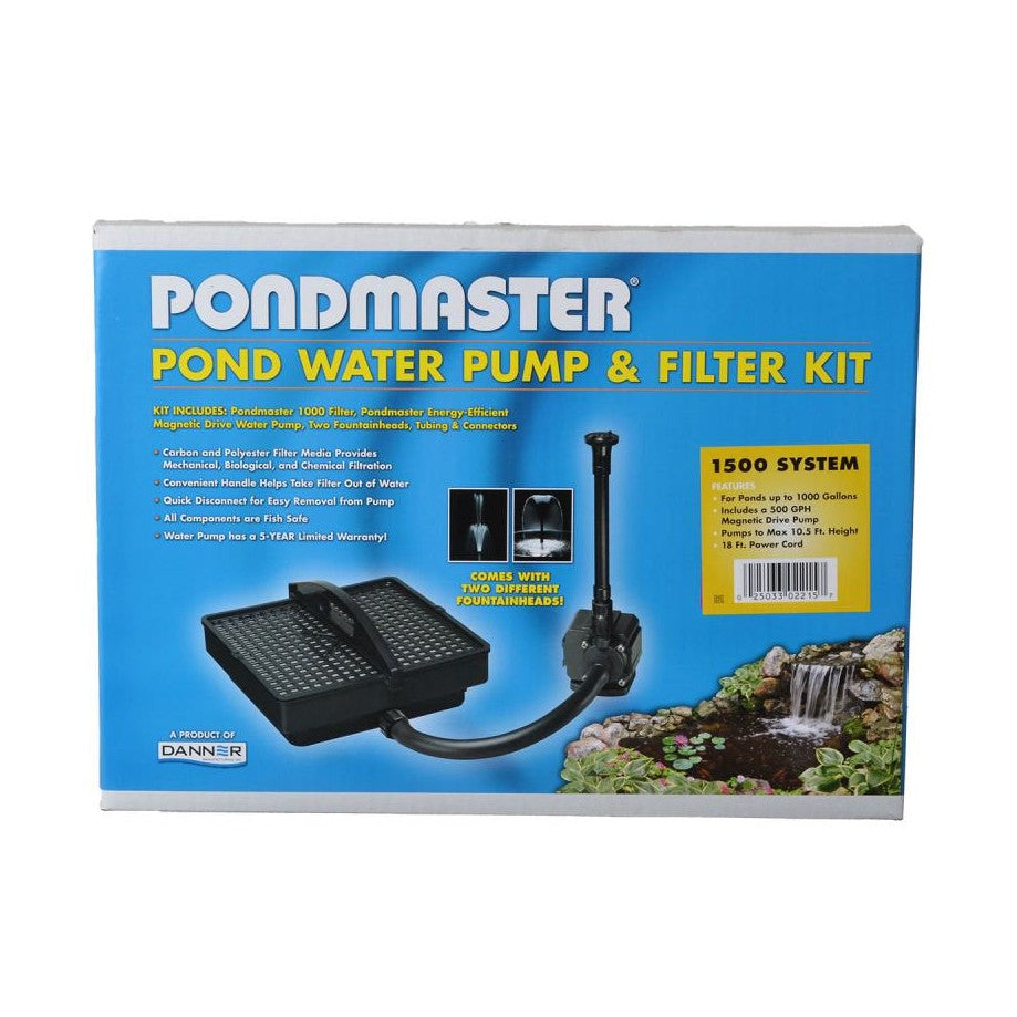 Pondmaster Pond Water Pump and Filter Kit