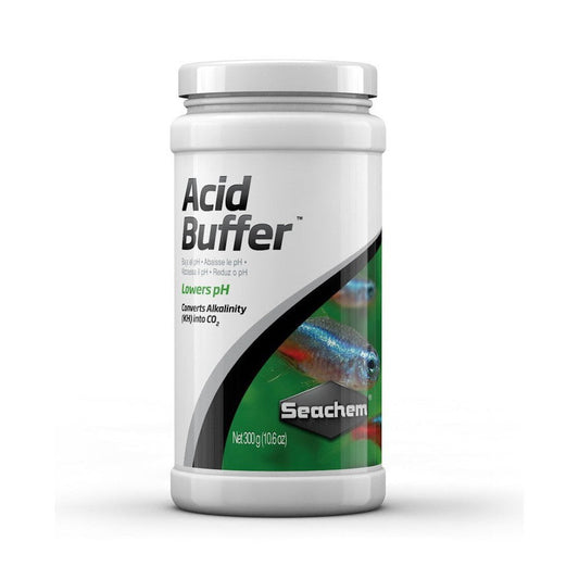Seachem Acid Buffer Lowers pH in Aquariums