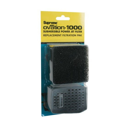 Supreme Ovation Replacement Filter Media Filter Sponge and Carbon Cartridge