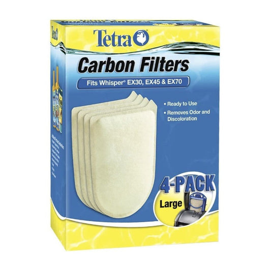 Tetra Carbon Filters for Whisper EX Power Filters Large