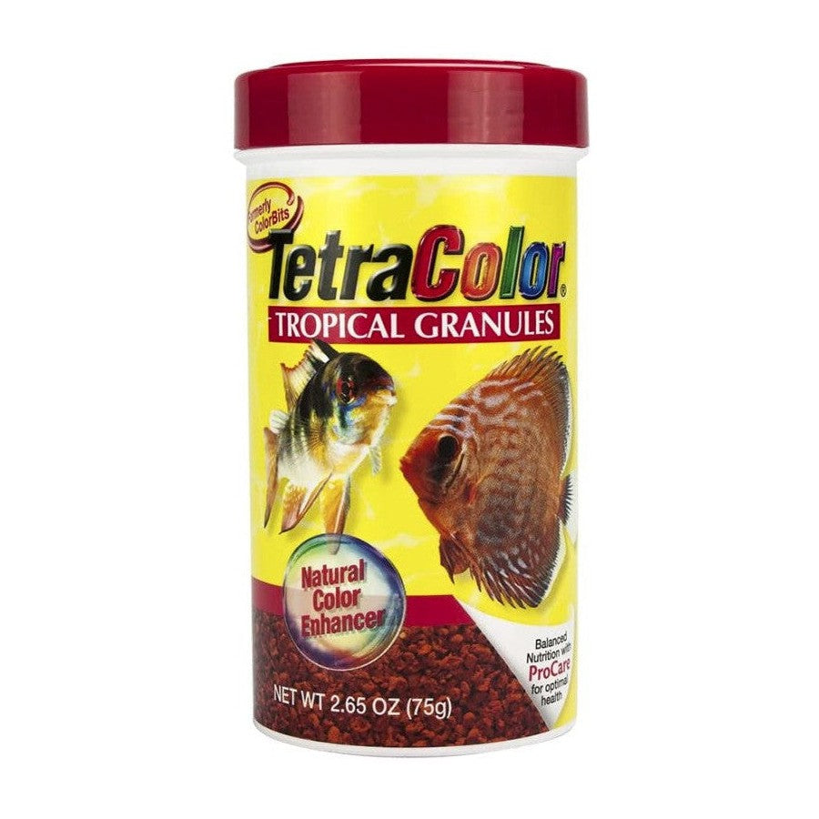 Tetra Color Tropical Granules Fish Food with Natural Color Enhancers