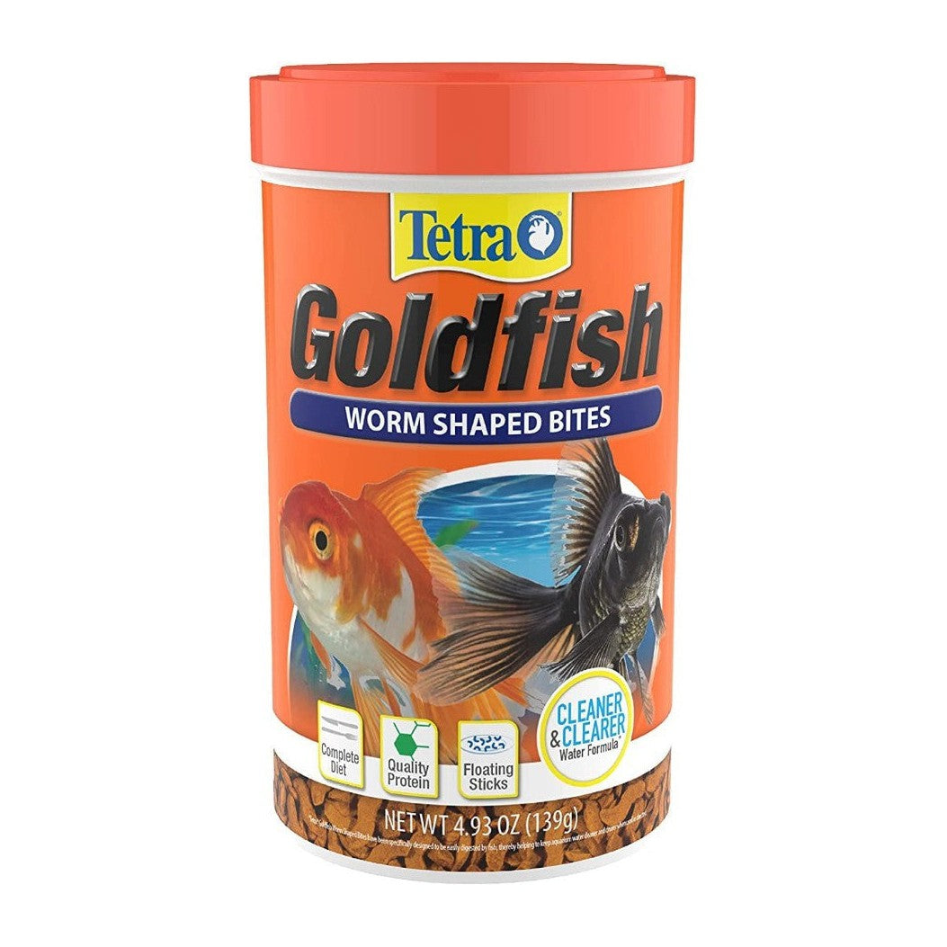 Tetra Goldfish Worm Shaped Bites