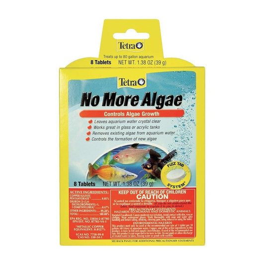 Tetra No More Algae Controls Algae Growth in Aquariums