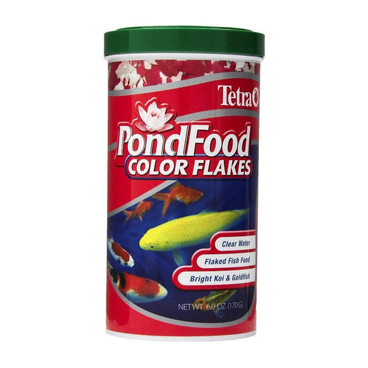Tetra PondFood Color Flakes Koi and Goldfish Food