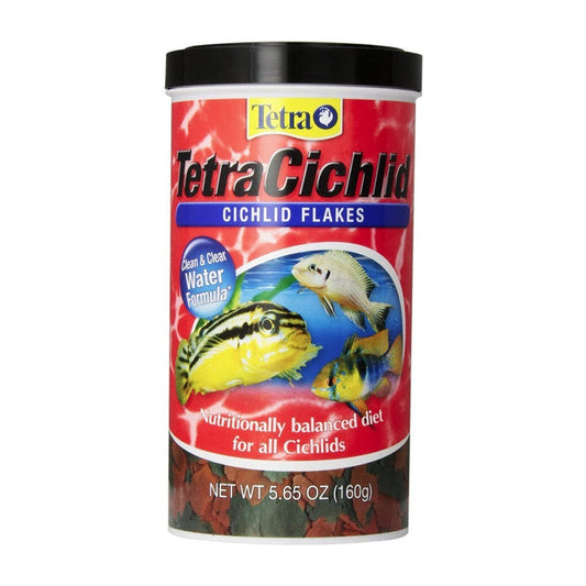 Tetra TetraCichlid Cichlid Flakes Naturally Balanced Diet for All Cichlids