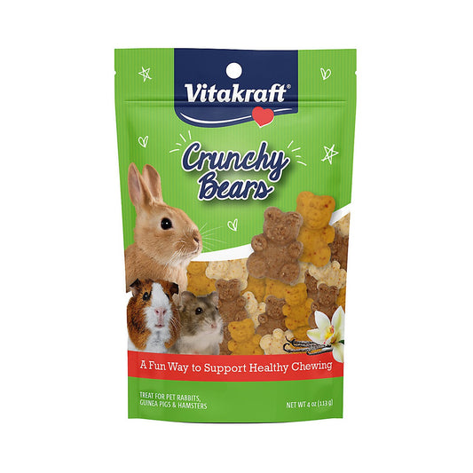 Vitakraft Crunchy Bears Small Animal Treat
