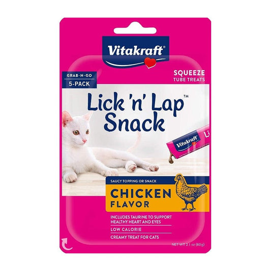 Vitakraft Lick N Lap Snack Chicken Cat Treat