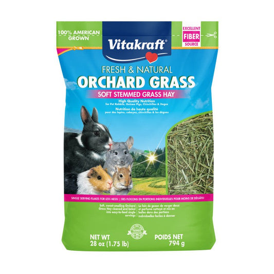 Vitakraft Orchard Grass Soft Stemmed Grass Hay