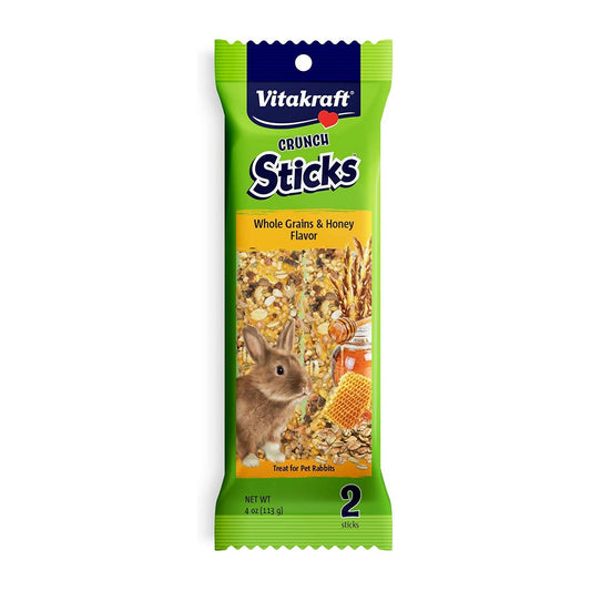 Vitakraft Rabbit Crunch Sticks Whole Grains and Honey