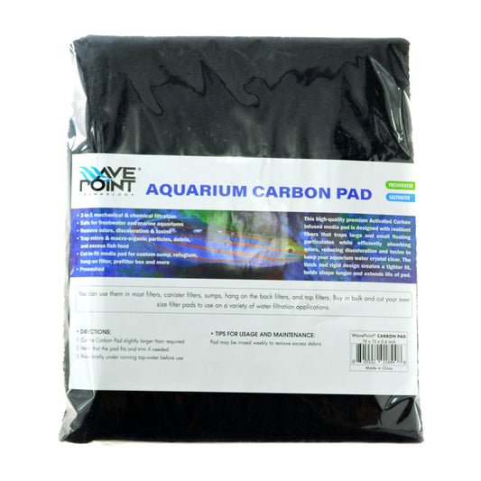 WavePoint Aquarium Carbon Pad Universal Filter Pad