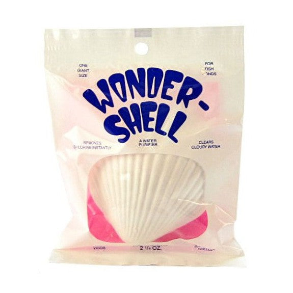 Weco Wonder Shell Removes Chlorine and Clears Cloudy Water in Aquariums