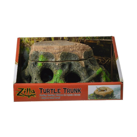 Zilla Freestanding Floating Basking Platform Turtle Trunk