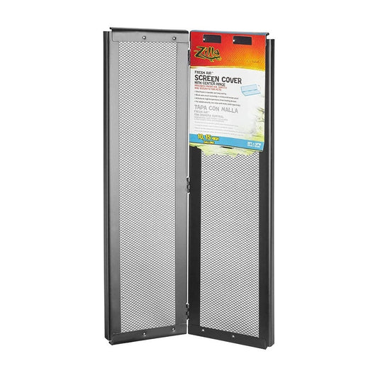 Zilla Fresh Air Screen Cover with Center Hinge 20 x 10 Inch