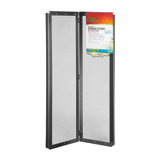 Zilla Fresh Air Screen Cover with Center Hinge 24 x 12 Inch
