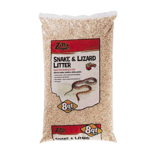 Zilla Lizard Litter Aspen Chip Bedding and Litter
