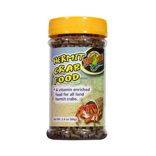Zoo Med Hermit Crab Food Vitamin Enriched for All Land Hermit Crabs